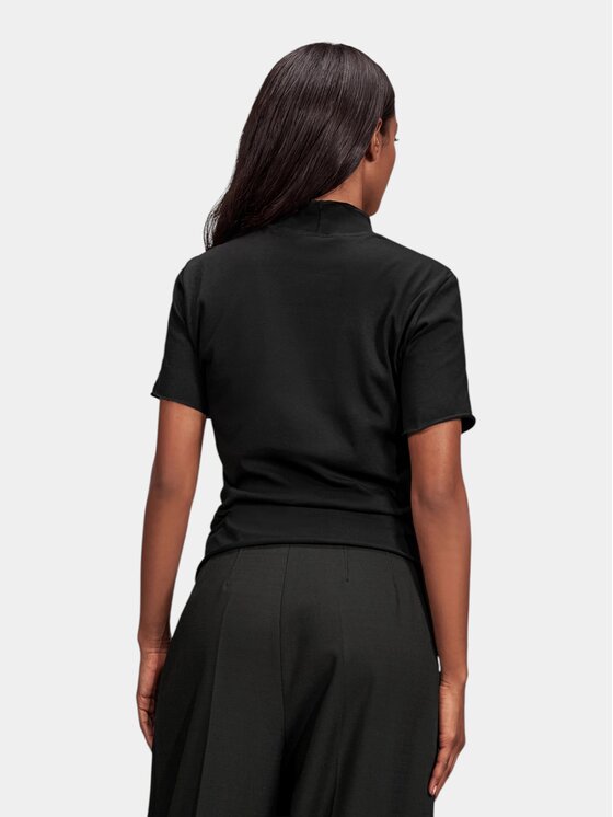 MADE BY SOCIETY MADE BY SOCIETY T-Shirt Black Rite - T27906 Czarny Basic Fit