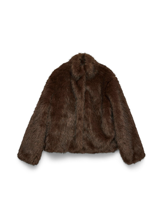 Vero Moda Vero Moda Kožušina Monroe 10315328 Hnedá Regular Fit