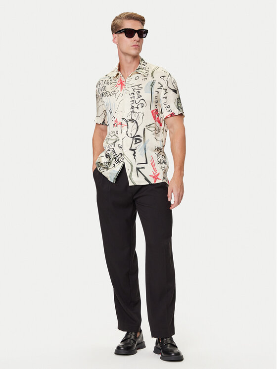 Baldessarini Baldessarini Koszula B3 76002.3725 Biały Regular Fit