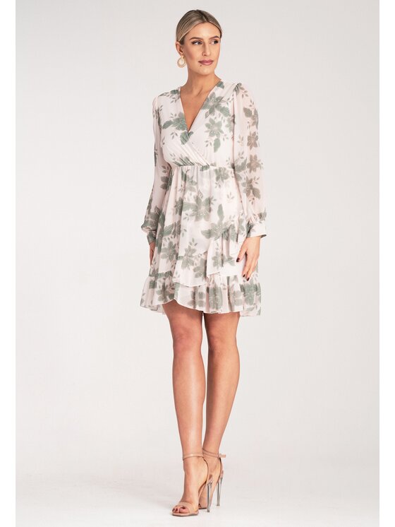 FIGL FIGL Abito da cocktail M1162 Verde Flared Fit