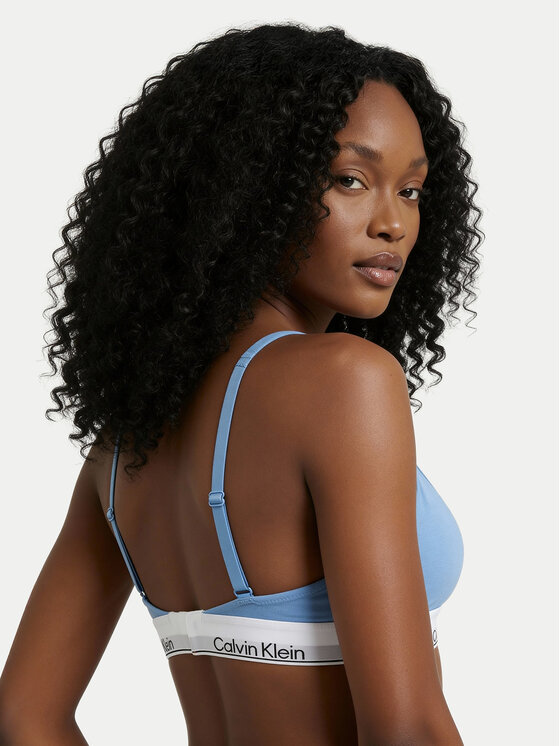 Calvin Klein Underwear Calvin Klein Underwear Biustonosz braletka LV00QF8503 Błękitny