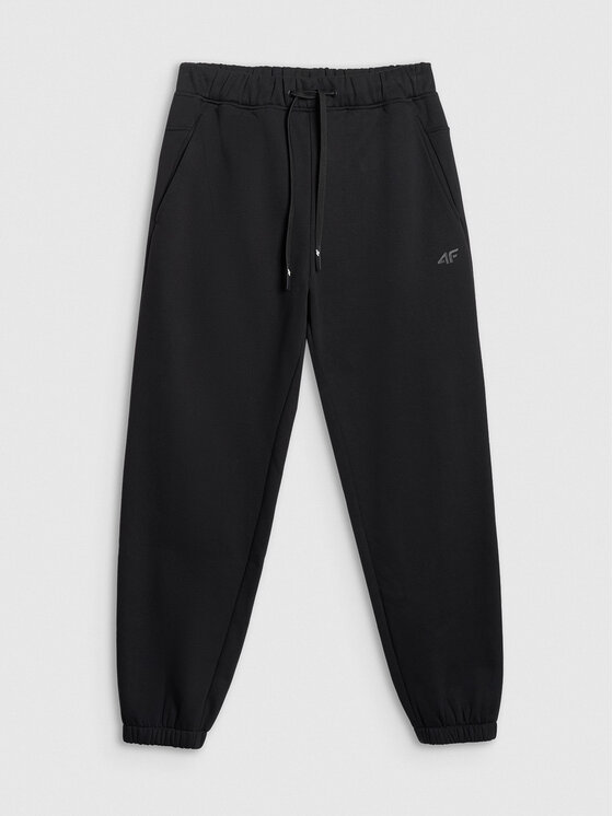 4F 4F Spodnie dresowe NOS Czarny Regular Fit