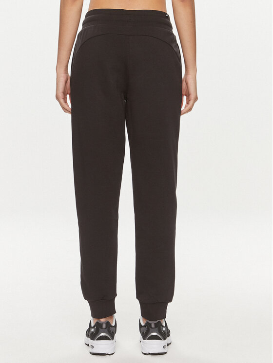 Puma Puma Pantaloni trening Ess+ Script 679350 Negru Regular Fit