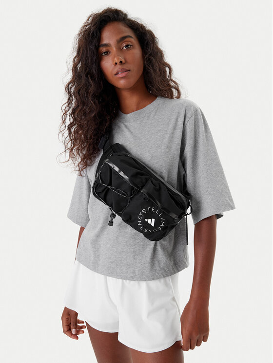 adidas by Stella McCartney adidas by Stella McCartney Ľadvinka Bum IW1618 Čierna