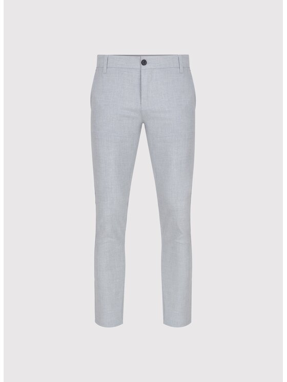 Pako Lorente Pako Lorente Spodnie materiałowe P25SF-WX-009 Szary Slim Fit