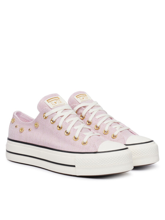 Converse Converse Kedas Chuck Taylor All Star Lift Platform Heathered Glam​ A17595C Rozā