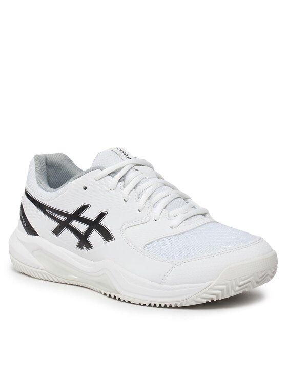 Asics Asics Încălțăminte pentru tenis Gel-Dedicate 8 Clay 1041A448 Alb