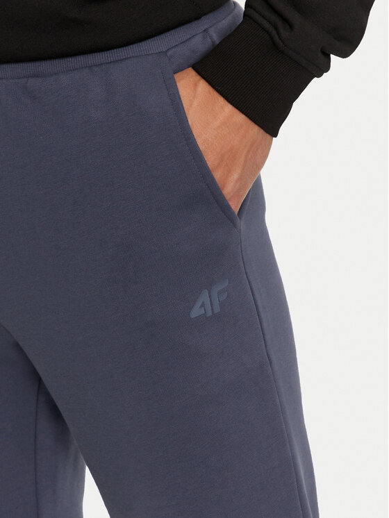 4F 4F Donji dio trenerke 4FWMM00TTROM0942 Plava Regular Fit