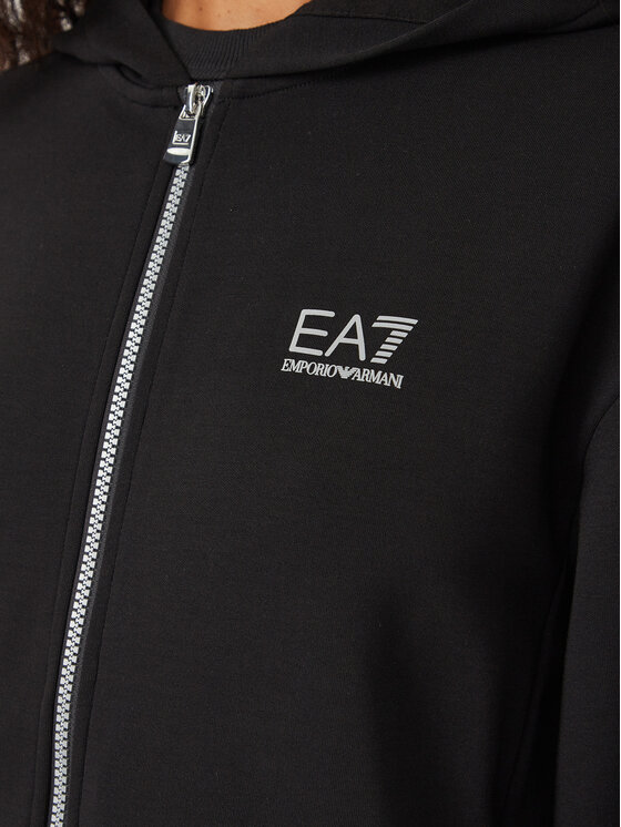 EA7 Emporio Armani EA7 Emporio Armani Bluza 7W001514 AF12501 UC001 Czarny Regular Fit