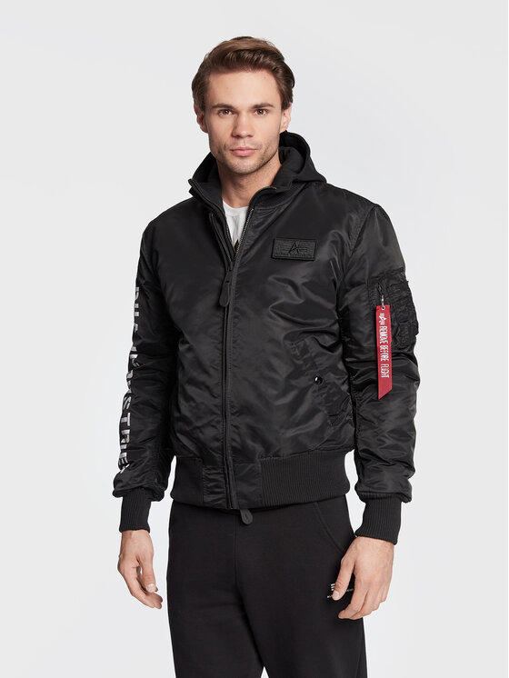Alpha Industries Alpha Industries Bomber stila jaka Ma-1 D-Tec 133104 Melns Regular Fit