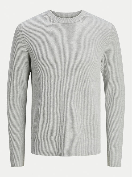 Jack&Jones Jack&Jones Džemper Perfect 12257771 Siva Regular Fit