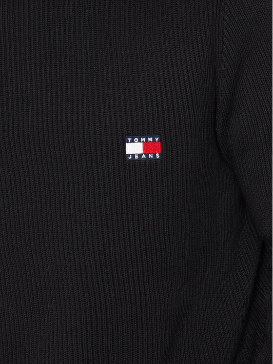 Tommy Jeans Tommy Jeans Ζιβάγκο Badge DM0DM19434 Μαύρο Slim Fit