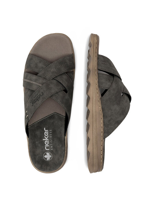 Rieker Rieker Klapki 21690-45 Szary