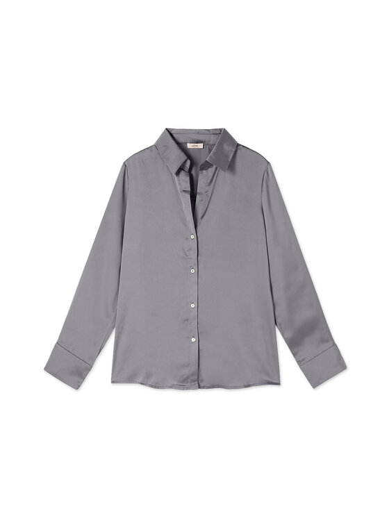 Oltre Oltre Camicia 5374R603185N013 Grigio Regular Fit