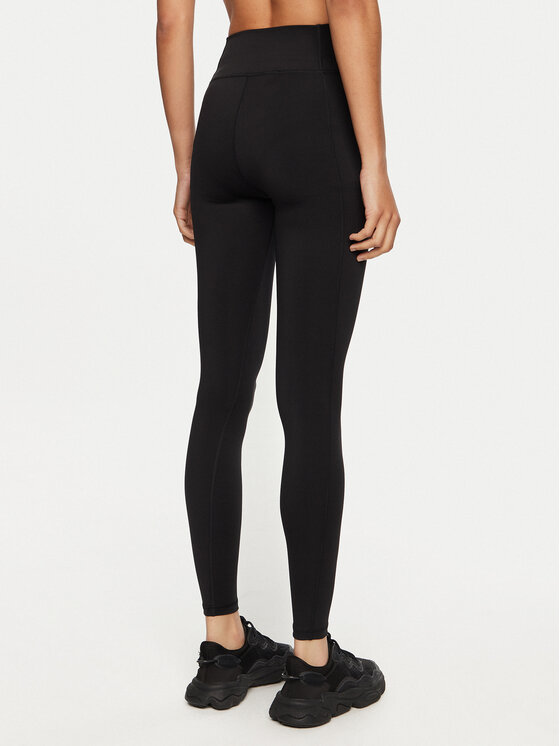 adidas adidas Leggings Train Essentials Big Logo JG3941 Nero Slim Fit
