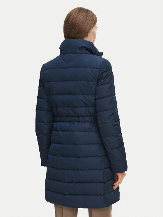 Tommy Hilfiger Tommy Hilfiger Μπουφάν πουπουλένιο WW0WW51111 Σκούρο μπλε Regular Fit