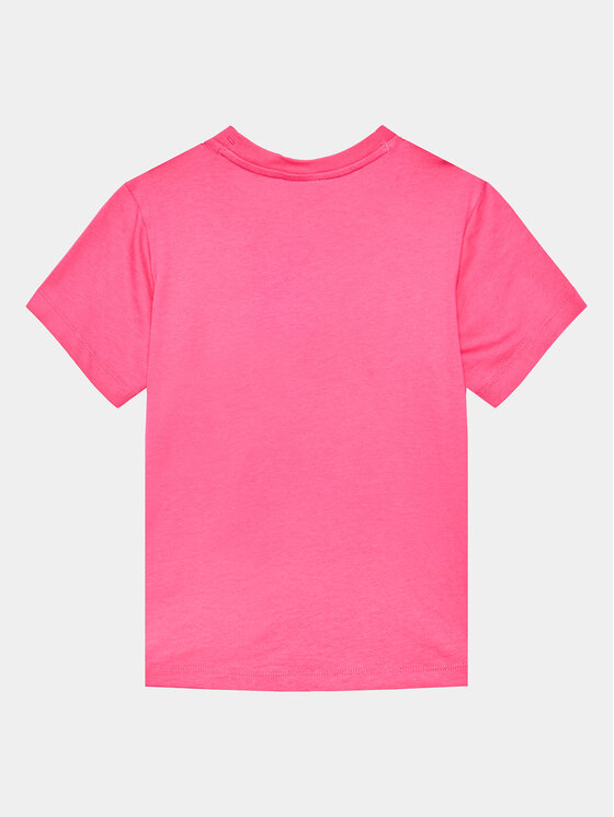 Champion Champion Tričko 404632 Ružová Regular Fit
