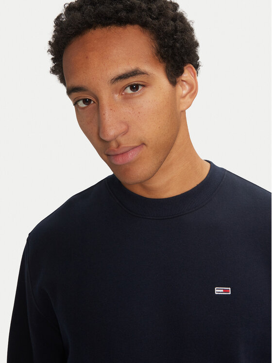 Tommy Jeans Tommy Jeans Pulóver DM0DM20741 Sötétkék Regular Fit