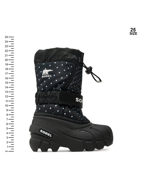 Sorel Sorel Μπότες Χιονιού Flurry™ Print 2114092010 Μαύρο