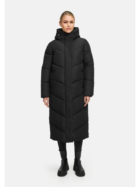Marikoo Marikoo Kurtka zimowa Ranjaa Czarny Regular Fit