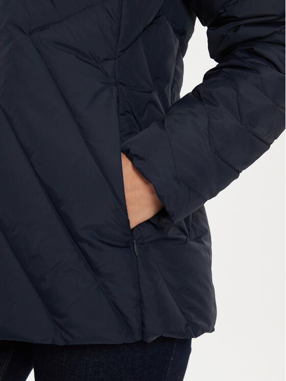 Tommy Hilfiger Tommy Hilfiger Pernata jakna Chevron WW0WW42623 Tamnoplava Regular Fit