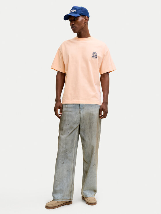 Jack & Jones Jack & Jones T-Shirt Maine 12291780 Różowy Regular Fit