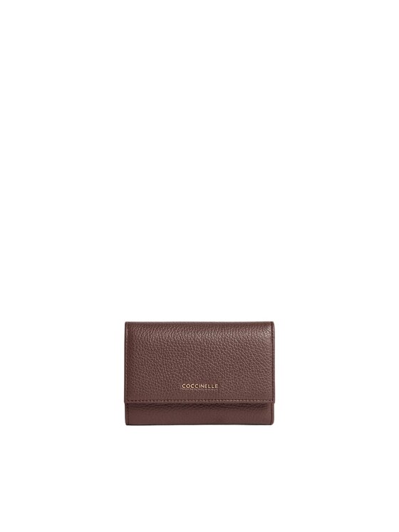Coccinelle Coccinelle Portafoglio Metallic 1000m Bordeaux