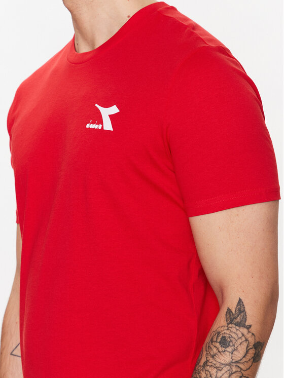 T-shirt Ss Core 102.179485 Rosso Regular Fit