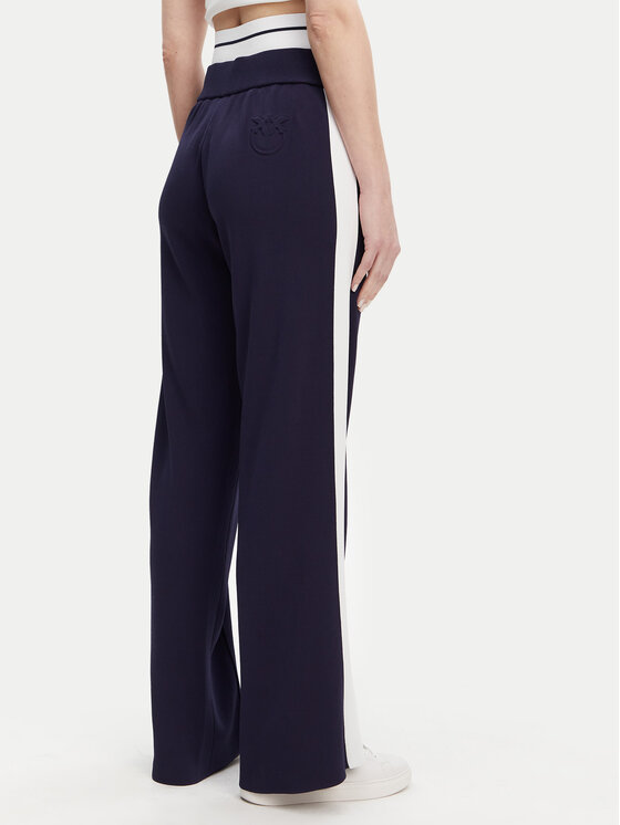 PINKO PINKO Pantaloni trening Marsicano 104888 A2FQ Bleumarin Regular Fit