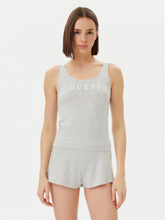 Guess Guess Pizsama O5GX13 KBBU1 Szürke Regular Fit