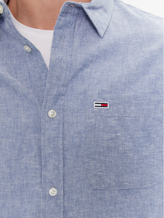 Tommy Jeans Tommy Jeans Camicia DM0DM18962 Blu Regular Fit
