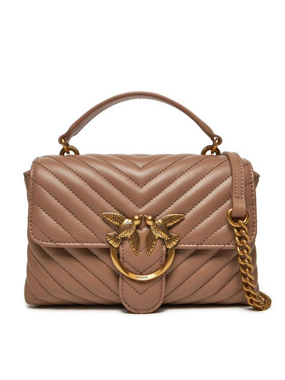 PINKO Pinko Τσάντα Love Lady Puff Mini Cl AI 23-24 PLTT 100044 A0GK Καφέ