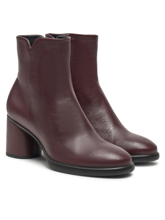 ECCO ECCO Botki Sculpted Lx 55 22261301385 Fioletowy