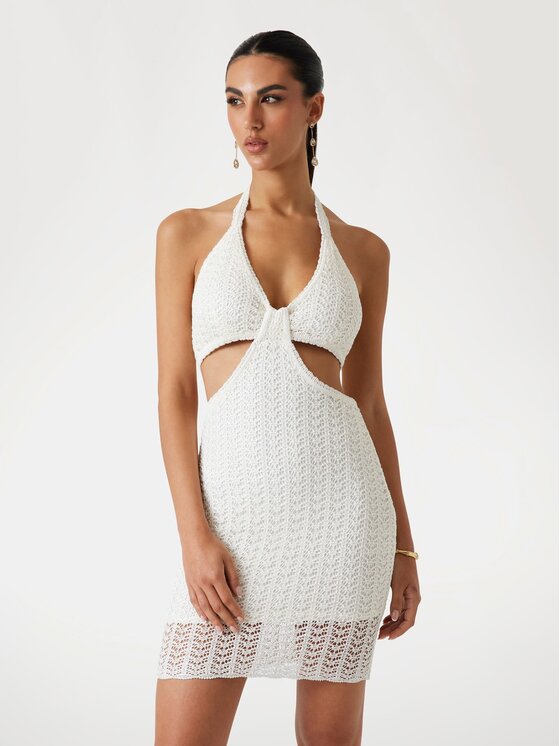 Guess Guess Každodenní šaty 176425 Bílá Classic Fit