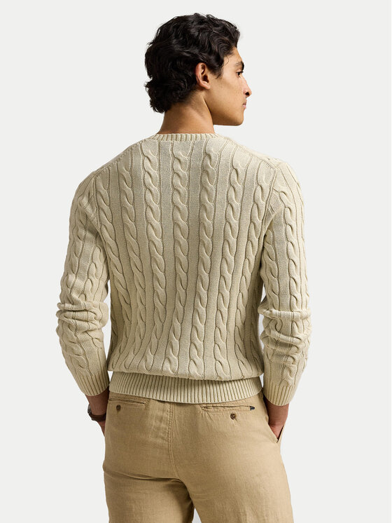 Polo Ralph Lauren Polo Ralph Lauren Sweter 710965867001 Beżowy Regular Fit