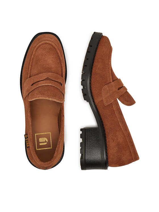 G-Star Raw G-Star Raw Loaferek WI34-JANELLE-01 Barna