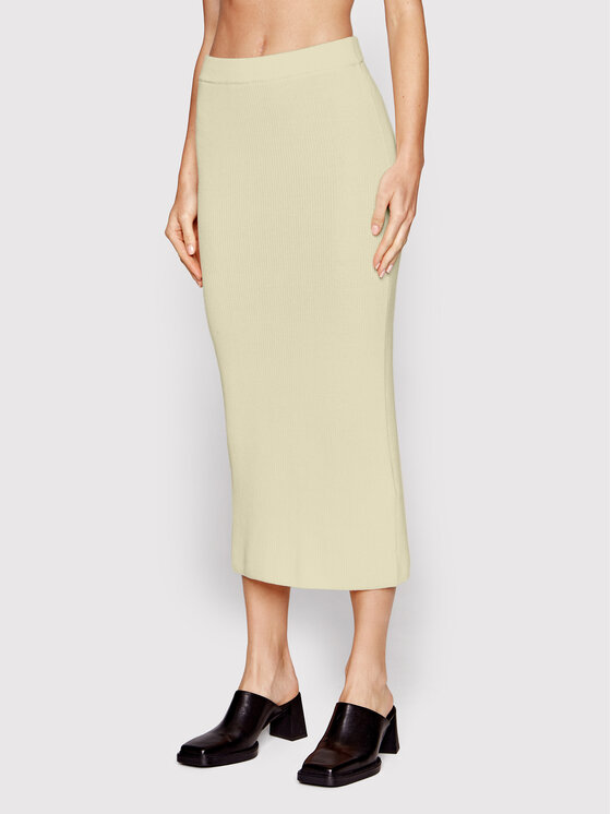 Samsøe Samsøe Samsøe Samsøe Ceruzaszoknya Joanne F22200029 Bézs Slim Fit
