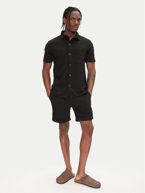 Only & Sons Only & Sons Cămașă New Kodyl 22033721 Negru Regular Fit