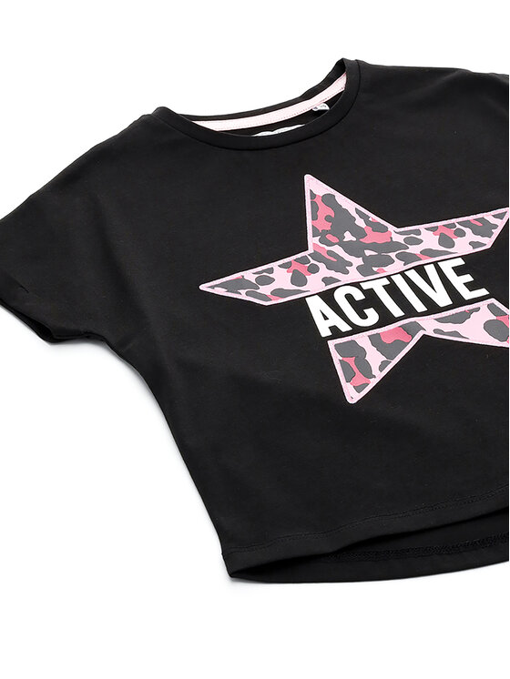 Original Marines Original Marines Футболка DDP3024F Чорний Regular Fit