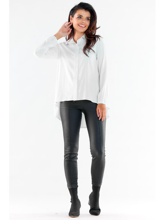 Awama Awama Camicia A527 Bianco Basic Fit