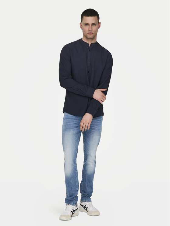 Only & Sons Only & Sons Ing Caiden 22019173 Sötétkék Slim Fit