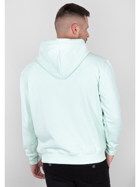 Alpha Industries Alpha Industries Mikina AI.178312-43 Zelená Basic Fit