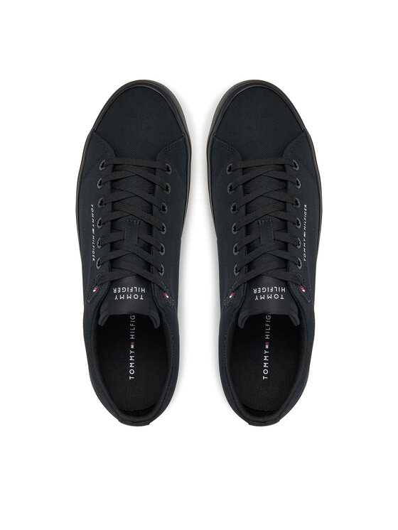 Tommy Hilfiger Tommy Hilfiger Tenisky Hi Vulc Low Core Canvas FM0FM05396 Černá