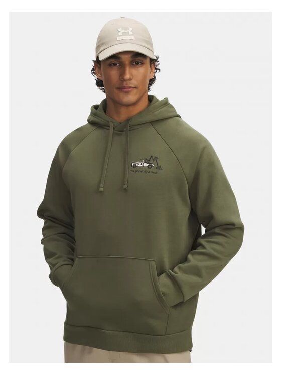Under Armour Under Armour Bluza UA-6003955-390 Khaki Regular Fit