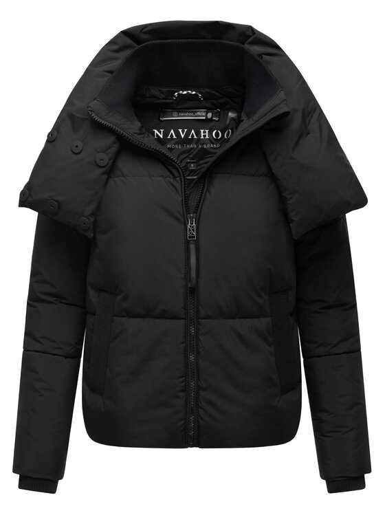 Navahoo Navahoo Kurtka zimowa Traumelfe Czarny Regular Fit