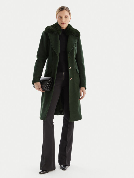 Guess Guess Cappotto di transizione W5BL25 W2672 Verde Regular Fit