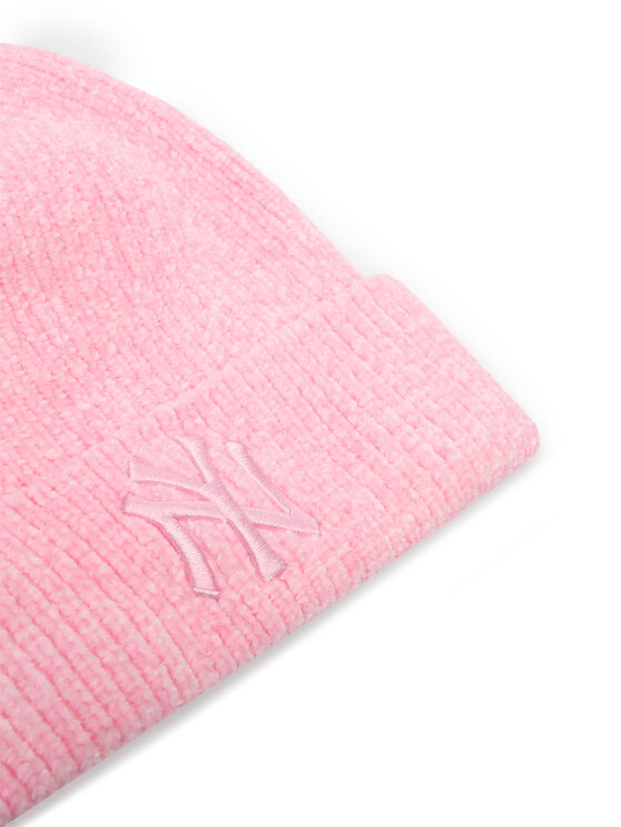 New Era New Era Čepice New York Yankees Chenille Beanie 60284837 Růžová