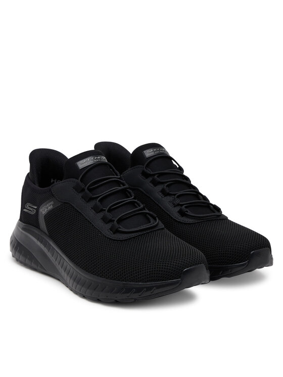 Skechers Skechers Αθλητικά Bobs Squad Chaos-Tough Walk 118303/BBK Μαύρο