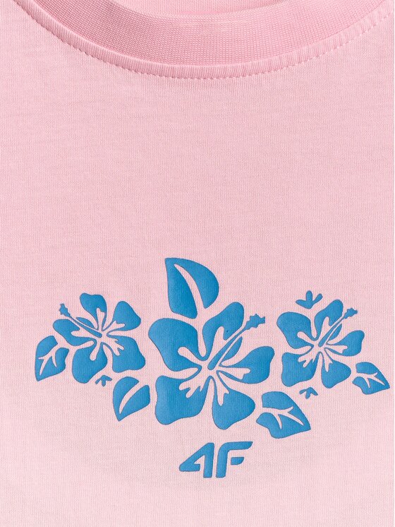 4F 4F T-Shirt SUMMER SPLASH Kolorowy Loose Fit