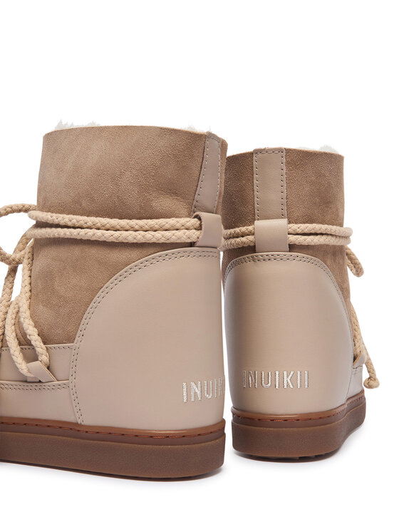 Inuikii Inuikii Śniegowce Classic Wedge 1001.004.0042 Beżowy